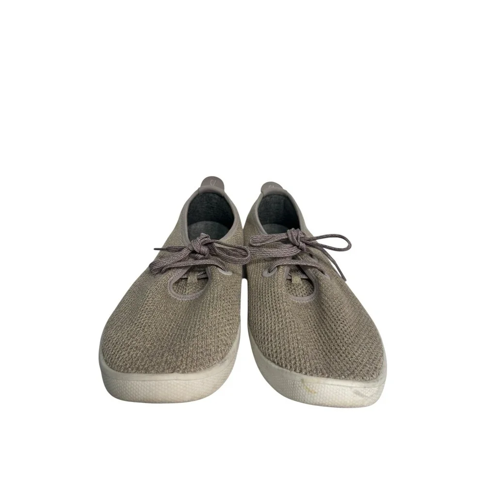 Allbirds Tree Skippers TS Men's Size 12 Low Top‎ Sneakers Gray Tan Boating Shoes